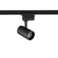 Трековый однофазный светильник Volpe ULB-Q230 9W/4000К BLACK UL-00011819