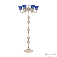 Торшер Bohemia Ivele Crystal Florence 71003T/6/175 GW P2 U Clear-Blue/H-1K FS1M