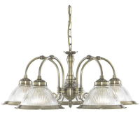 Подвесная люстра Arte Lamp American Diner A9366LM-5AB