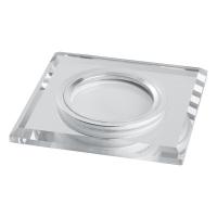 Светильник встраиваемый с белой LED подсветкой Feron CD8150 потолочный MR16 G5.3 белый 41910