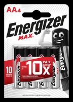 Элемент питания алкалиновый MAX LR6/316 BL4 (4/96/18816) (блист.4шт) Energizer E300157104