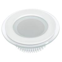 Светильник светодиодный LT-R96WH 6W Warm White 120deg IP40 металл панель Arlight 015575