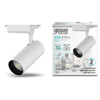 Трековый светодиодный светильник Gauss Track Light Led TR072