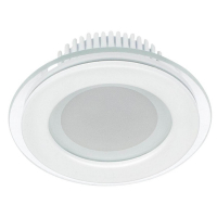 Встраиваемый светодиодный светильник Arlight LT-R96WH 6W Warm White 015575