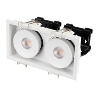 Светильник CL-SIMPLE-S148X80-2X9W DAY4000 (WH 45 DEG) (IP20 металл 3 года) Arlight 028150