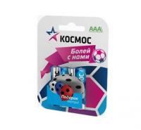 Элемент питания алкалиновый AAA/LR03 BP-4 (блист.4шт) КОСМОС KOCLR034BL_classic