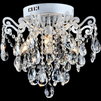 Потолочная люстра Reluce 04033-0.3-04 WH+SILVER PN