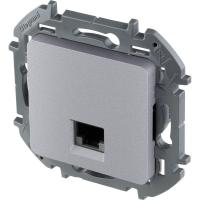 Розетка информационная RJ45 Inspiria CAT.6 UTP алюм. Leg 673832