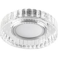 Светильник встраиваемый с LED подсветкой Feron CD985 потолочный MR16 G5.3 прозрачный 32662