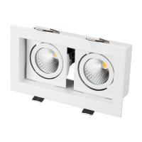 Встраиваемый светильник Arlight CL-KARDAN-S180x102-2x9W Warm 024127