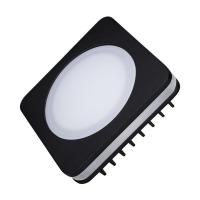 Светильник светодиодный LTD-80х80SOL-BK-5W Warm White IP44 пластик панель Arlight 022555