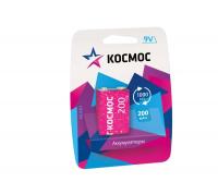 Аккумулятор 6F22 200мА.ч 1BL (блист.1шт) Космос KOCNI-MH6F22(200mAh)