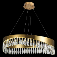 Подвесная люстра Natali Kovaltseva LED LAMPS 81356 GOLD SATIN