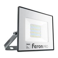 Светодиодный прожектор Feron.PRO LL-1000 IP65 30W 6400K черный 41539