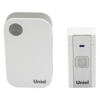 Звонок беспроводной (UL-00006432) Uniel UDB-013W-R1T1-36S-100M-WH