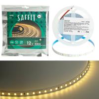 SST02 SAFFIT 120SMD(2835)/м 9.6Вт/м 12V 5000*8*1.22мм 3000К, IP20 55240