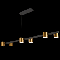 Подвесная люстра Natali Kovaltseva LED LAMPS 81129/6C BRASS BLACK