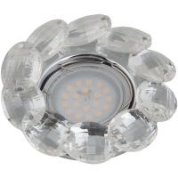 Встраиваемый светильник Fametto Peonia DLS-P114 GU5.3 CHROME/CLEAR 10547