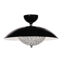 Потолочный светодиодный светильник Lumina Deco Mezzaluna LDC 1578-5 BK