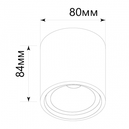 Светильник потолочный Feron ML179 MR16 GU10 35W 230V, черный 41470