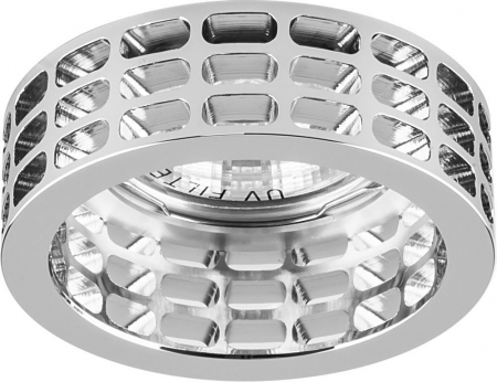 Светильник встраиваемый Feron DL234 потолочный MR16 G5.3 хром 18764