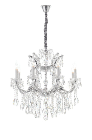 Подвесная люстра iLamp Diamond 6071-8 CR+CL