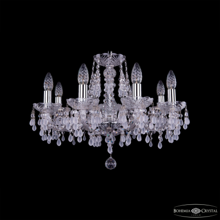 Подвесная люстра Bohemia Ivele Crystal 1410/8/195 Ni V0300