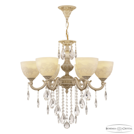 Подвесная люстра Bohemia Ivele Crystal AL78101/6/175 B WMG P1 U Horse
