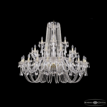 Подвесная люстра Bohemia Ivele Crystal 1402/20+10+5/460 G