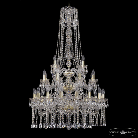 Подвесная люстра Bohemia Ivele Crystal 1413/16+8+4/300/h-134/3d G