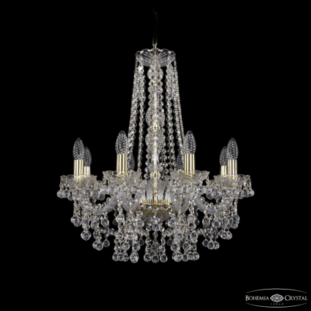 Подвесная люстра Bohemia Ivele Crystal 1409/8/195/h-63 G