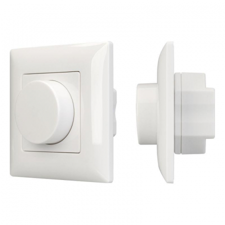 Панель роторная SMART-P14-DIM-IN White 230В 3А 0-10В Rotary 2.4G IP20 пластик Arlight 025037