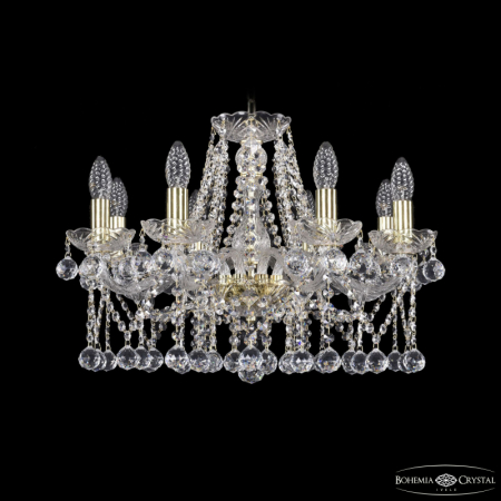 Подвесная люстра Bohemia Ivele Crystal 1413/8/200 G Balls