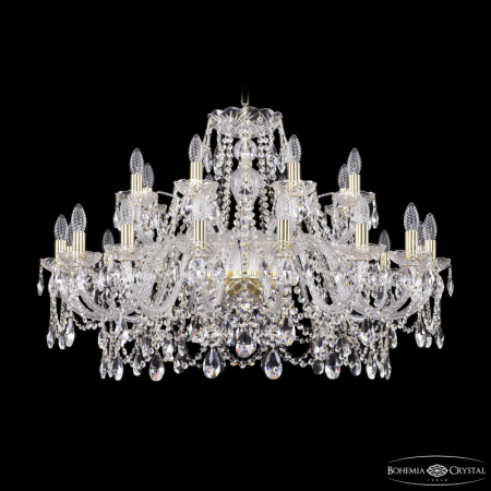 Подвесная люстра Bohemia Ivele Crystal 1411/16+8/360 G