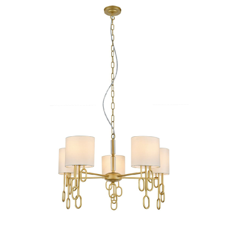 Подвесная люстра Indigo Amali 13026/5P Gold V000479