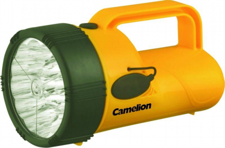 Фонарь 19LED 29314 (аккум. 220В желт.; 4В 2.3А-ч) Camelion 10471