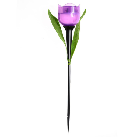 Светильник на солнечных батареях (UL-00004278) Uniel Promo USL-C-453/PT305 Purple Tulip