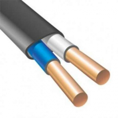 Кабель ВВГ-Пнг(А) 2х1.5 ок (N) 0.66кВ (м) АЛЬФАКАБЕЛЬ 656674