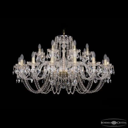 Подвесная люстра Bohemia Ivele Crystal 1402/16+8/400 G