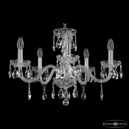 Подвесная люстра Bohemia Ivele Crystal 117/5/195 Ni