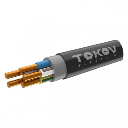 Кабель TOKOV ELECTRIC ВВГнг(А)-LS 5х2.5 ОК (N PE) 0.66кВ (м) ТХМ00407710