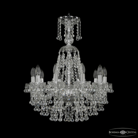 Подвесная люстра Bohemia Ivele Crystal 1409/10/195/XL-67 Ni