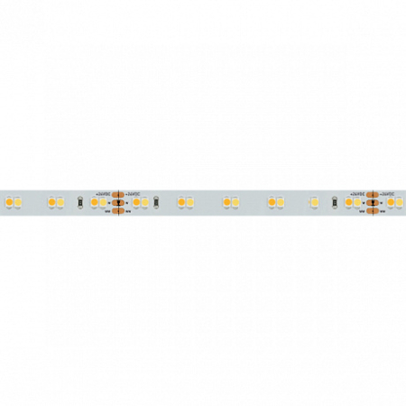 Светодиодная лента Arlight 9,6W/m 120LED/m 3528SMD теплый белый/белый 5M 025211(2)