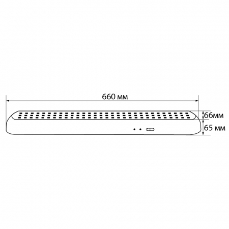 Светильник аккумуляторный, 90 LED AC/DC, белый, EL17 12898