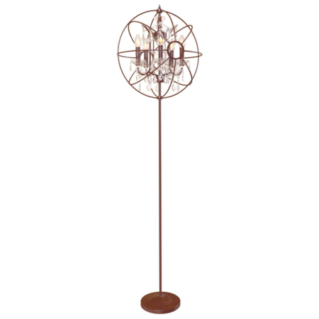 Торшер LOFT IT Foucaults orb crystal Loft1897FT