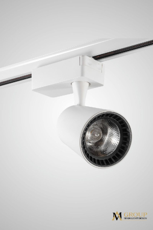 Трековый однофазный светильник AM Group AM228-10W WH 3000K