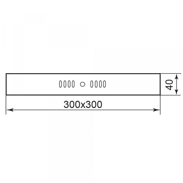 Светодиодный светильник Feron AL505 накладной 24W 6400K белый 27920