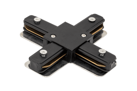 X-коннектор для однофазного трека DesignLed CN2-BL-X 003727