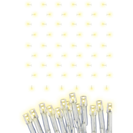 Гирлянда на солнечных батареях (UL-00006538) Uniel Занавес USL-S-131/PT1515 Warm White Curtain