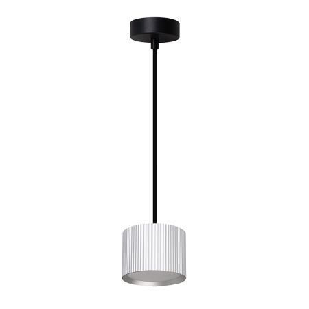 Светильник потолочный Feron Barrel HL4588 ARIA  levitation 12W, 230V, GX53, серебро + черный, на подвесе 1,7 м 51680